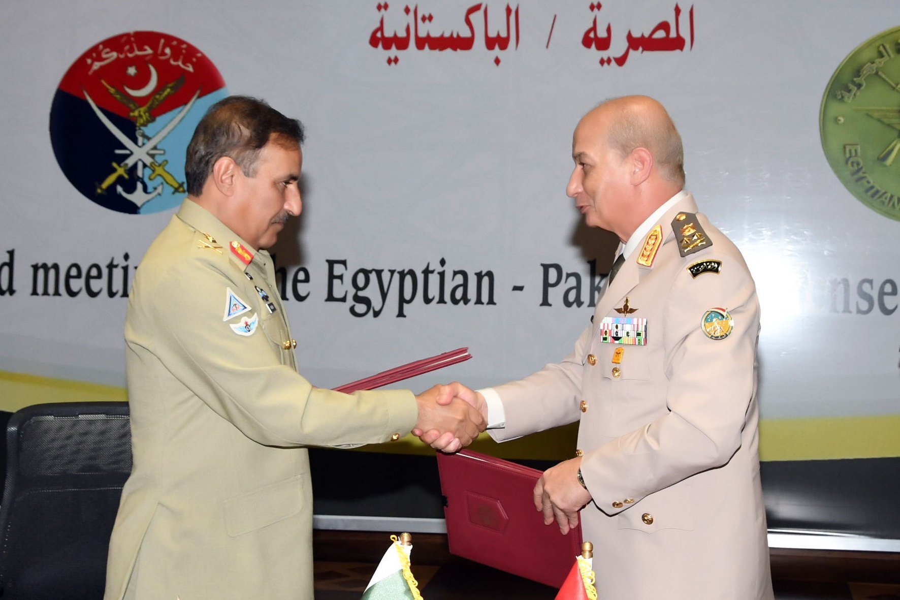 JCSC chief, Egypt president discuss defence ties