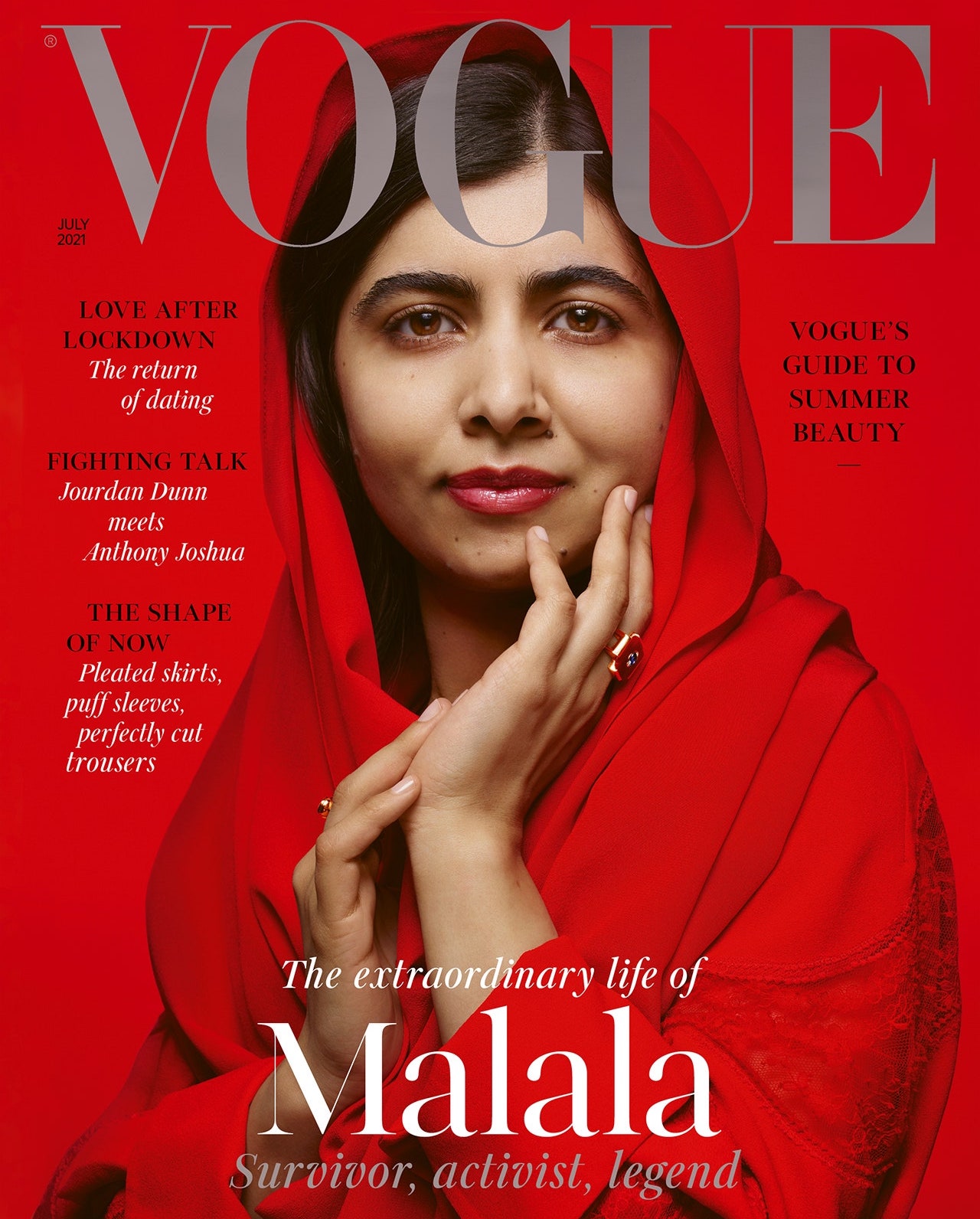 Malala is British Vogue’s July cover star