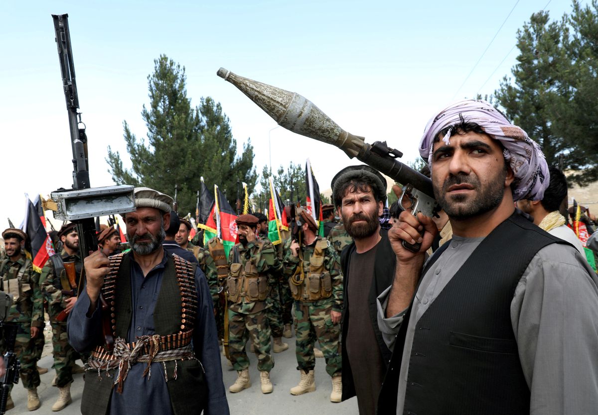 Civilians take up arms as US exits Afghanistan