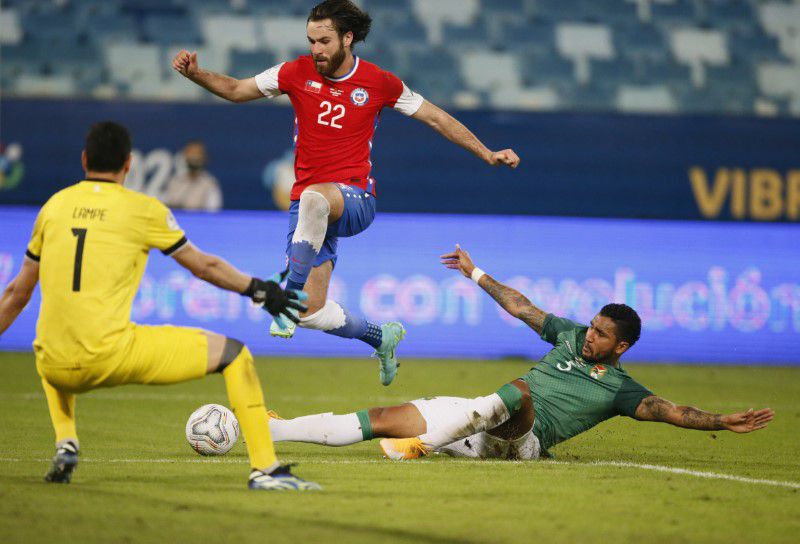 English-born striker Brereton new hero for Chile in Copa America