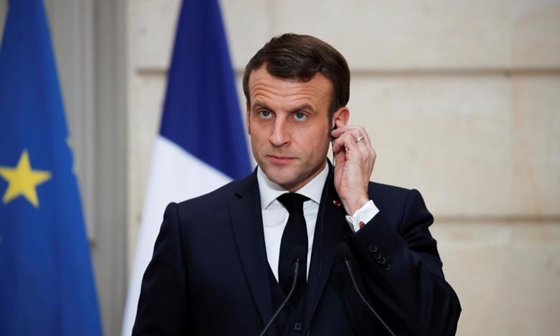 French President Macron slapped in the face during crowd walkabout