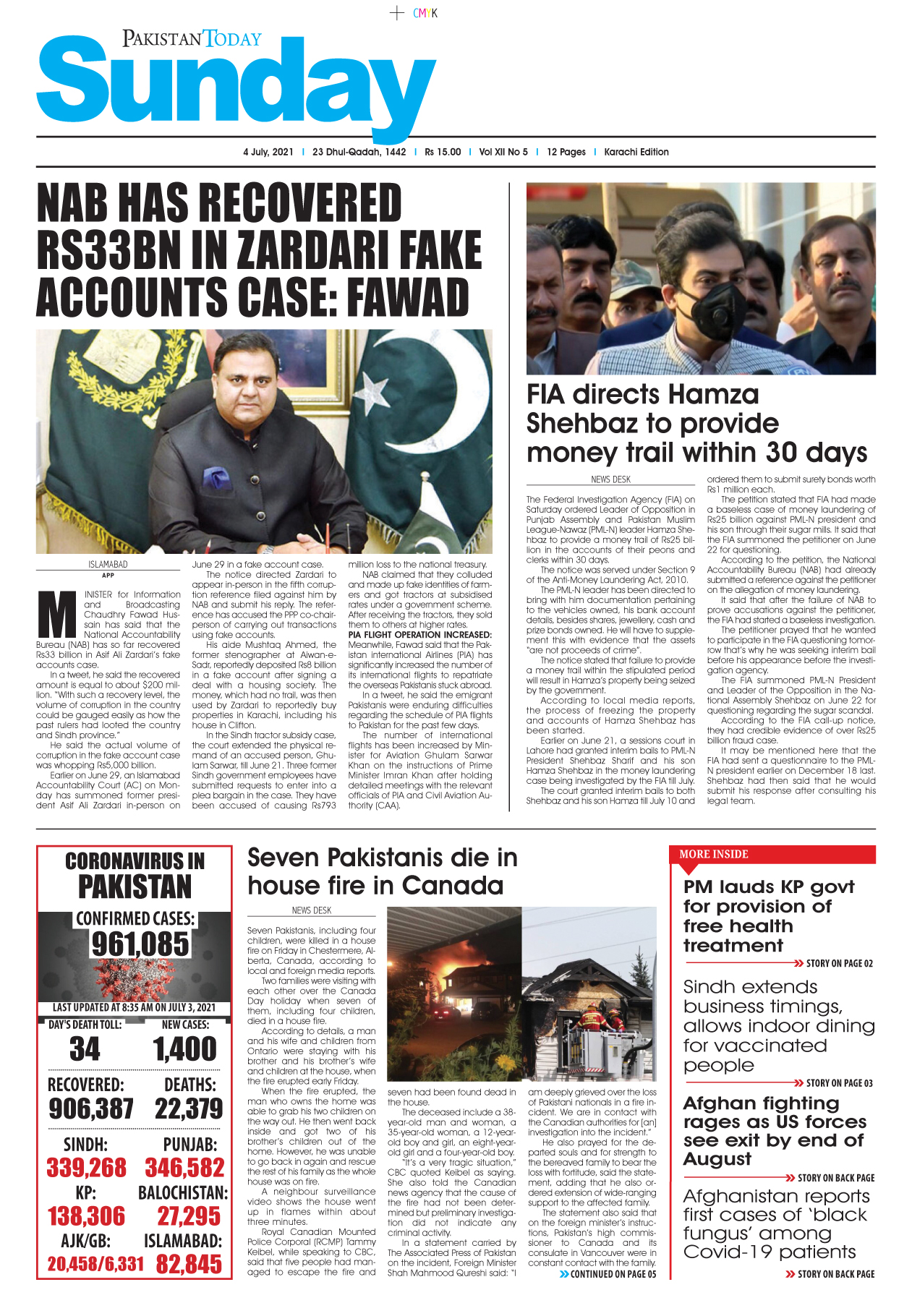 Epaper – July 4 KHI 2021