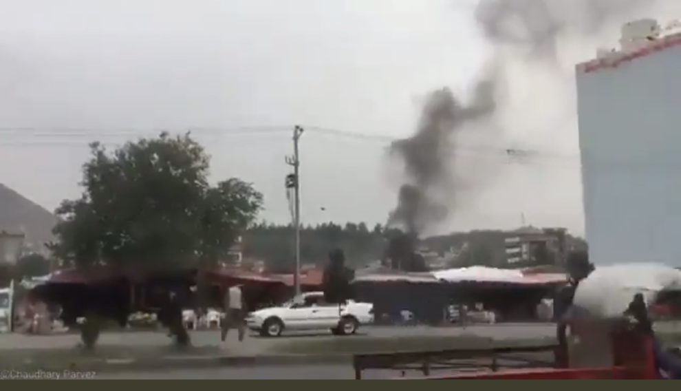 Rockets land near Kabul presidential palace during Eid prayers