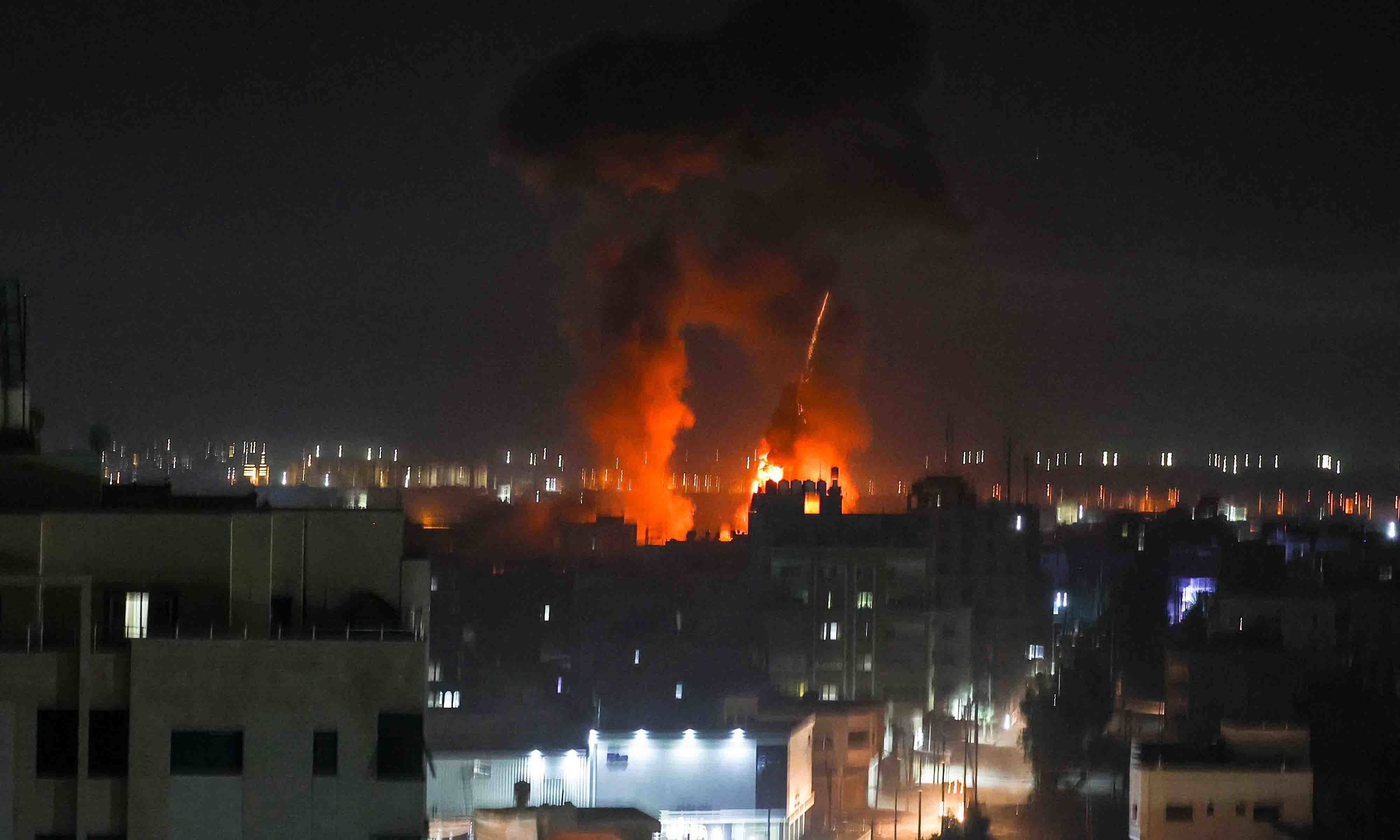 Israel strikes Gaza after Hamas launches incendiary balloons