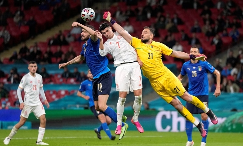 Italy beat Spain on penalties to reach Euro 2020 final