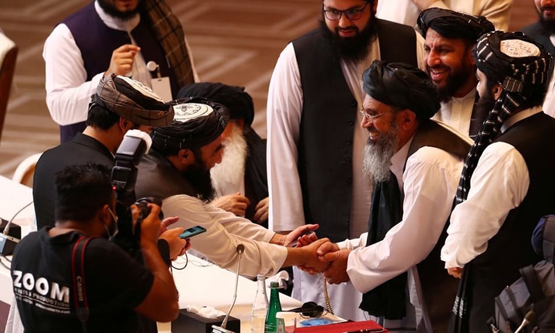 Kabul, Taliban negotiators meet in Qatar as Afghan fighting rages