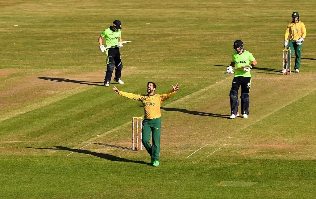 Shamsi spins South Africa to victory against Ireland in first T20