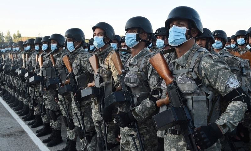 Tajikistan tests combat readiness as Taliban advance in Afghanistan