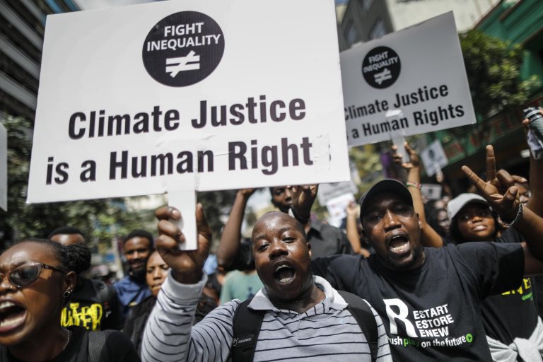 Climate change is a human rights cause