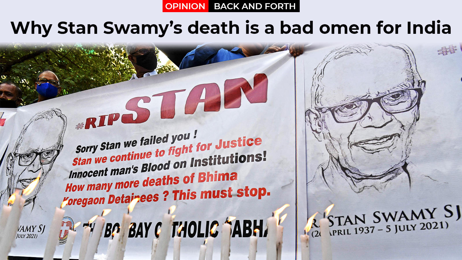 Why did India eliminate Father Stan?