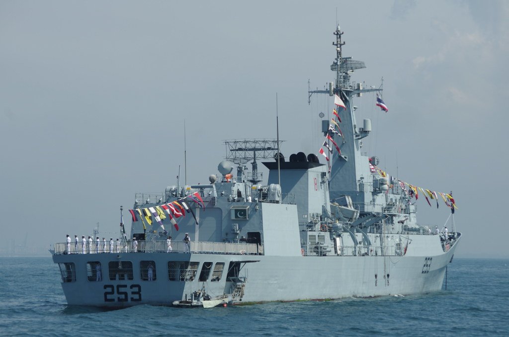 Navy ship arrives in Russia to participate in Navy Day parade