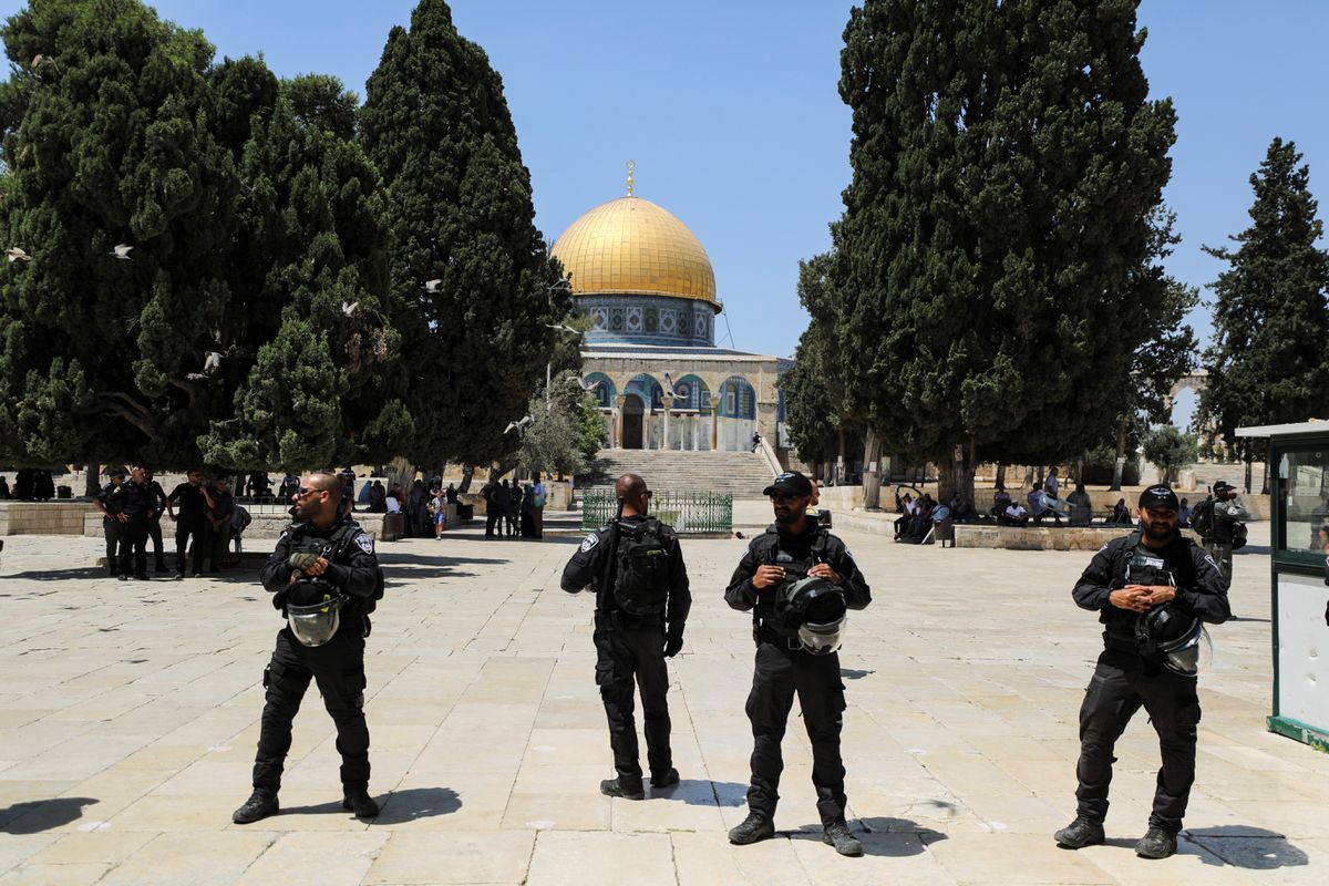 Jewish visits, opposed by Palestinians, spark clashes at Al-Aqsa Mosque