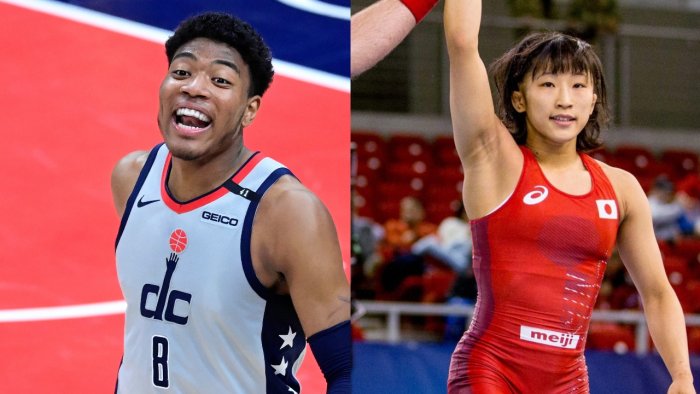 Japan selects basketball player Hachimura, wrestler Susaki as flagbearers