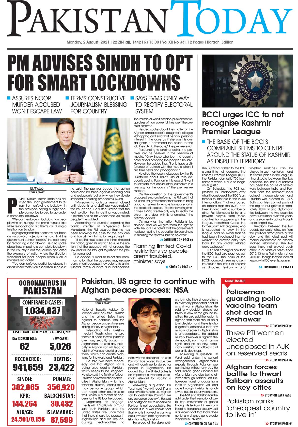 Epaper – August 2 KHI 2021