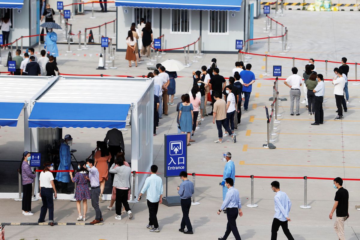 China reports no new local Covid-19 cases for first time since July