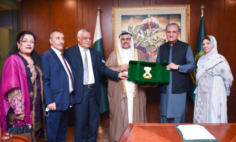 Arab parliamentary delegation meets FM, appreciates Pakistan's role for Muslim causes