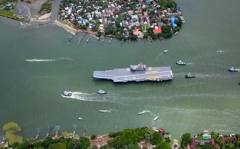 India flexes muscles with new aircraft carrier, task force to counter China influence