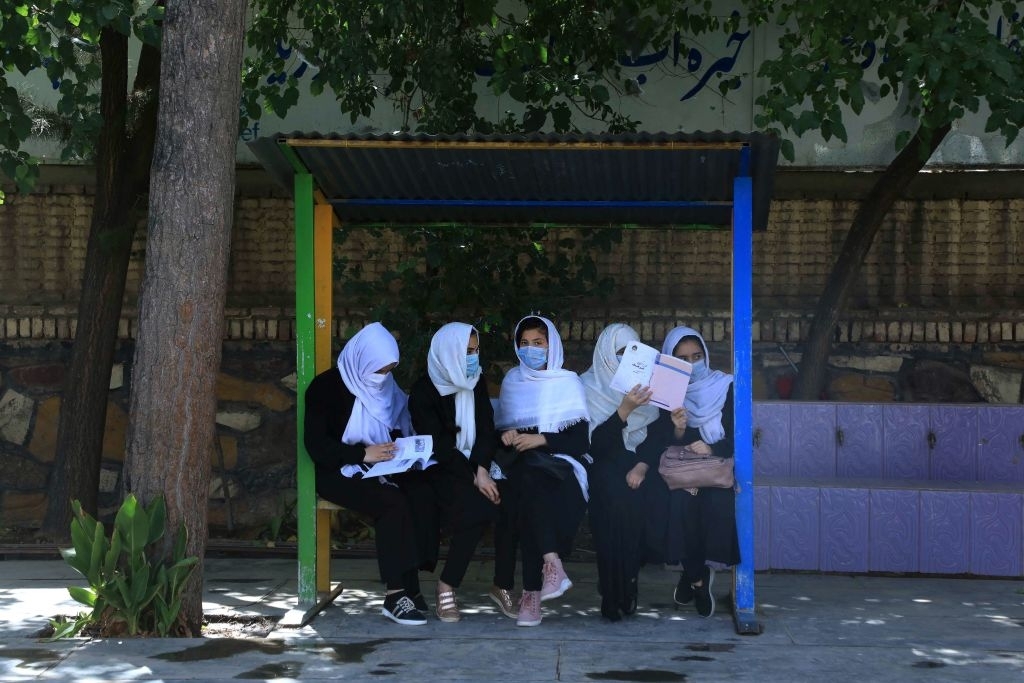 Girls return to school in Afghanistan city after Taliban takeover