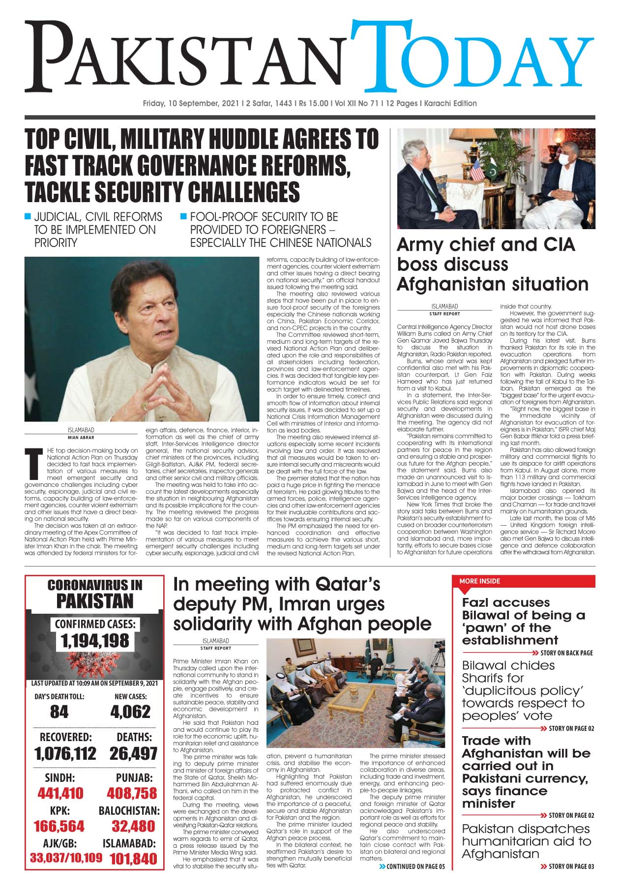 Epaper – September 10 KHI 2021