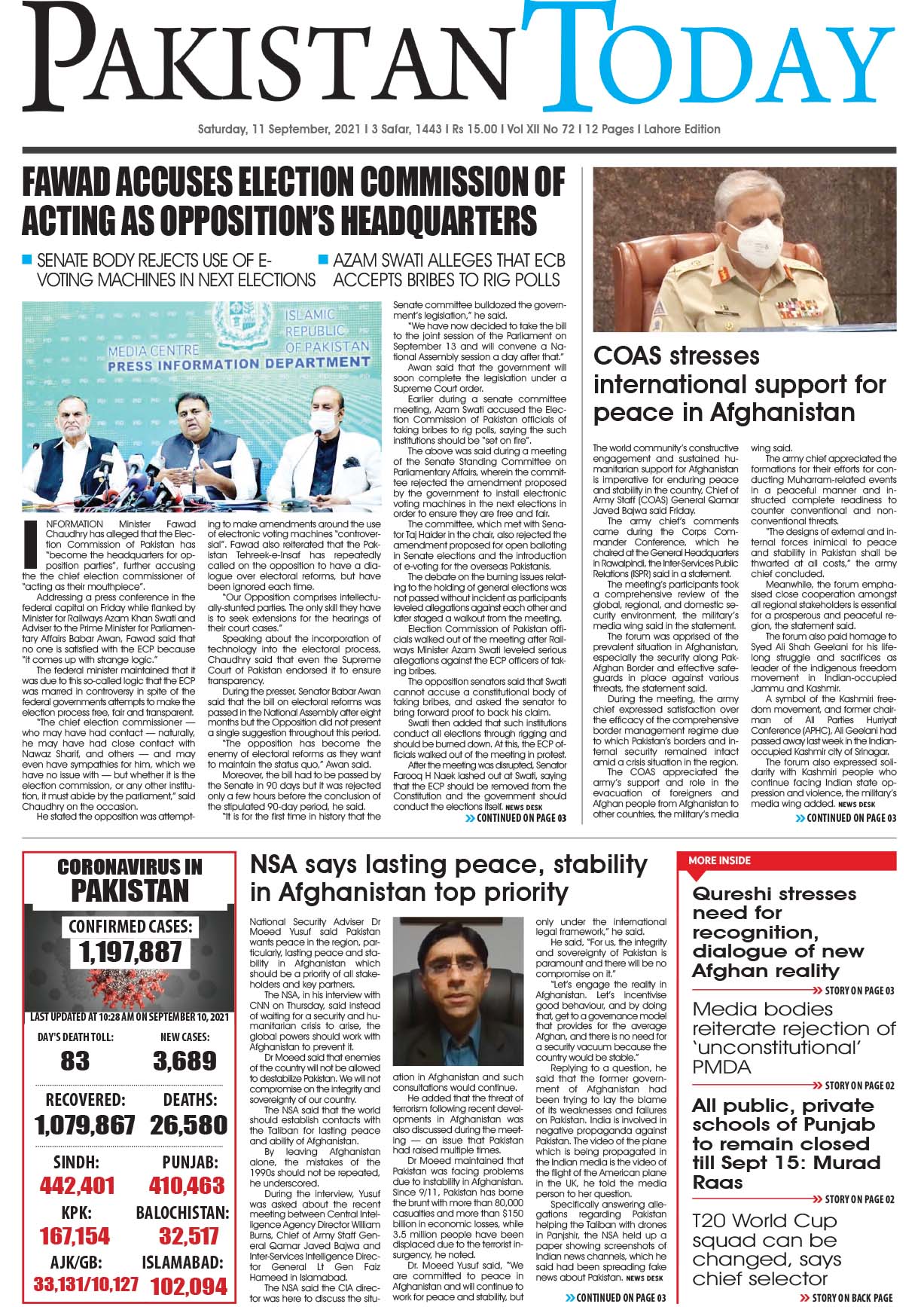 Epaper – September 11 LHR 2021