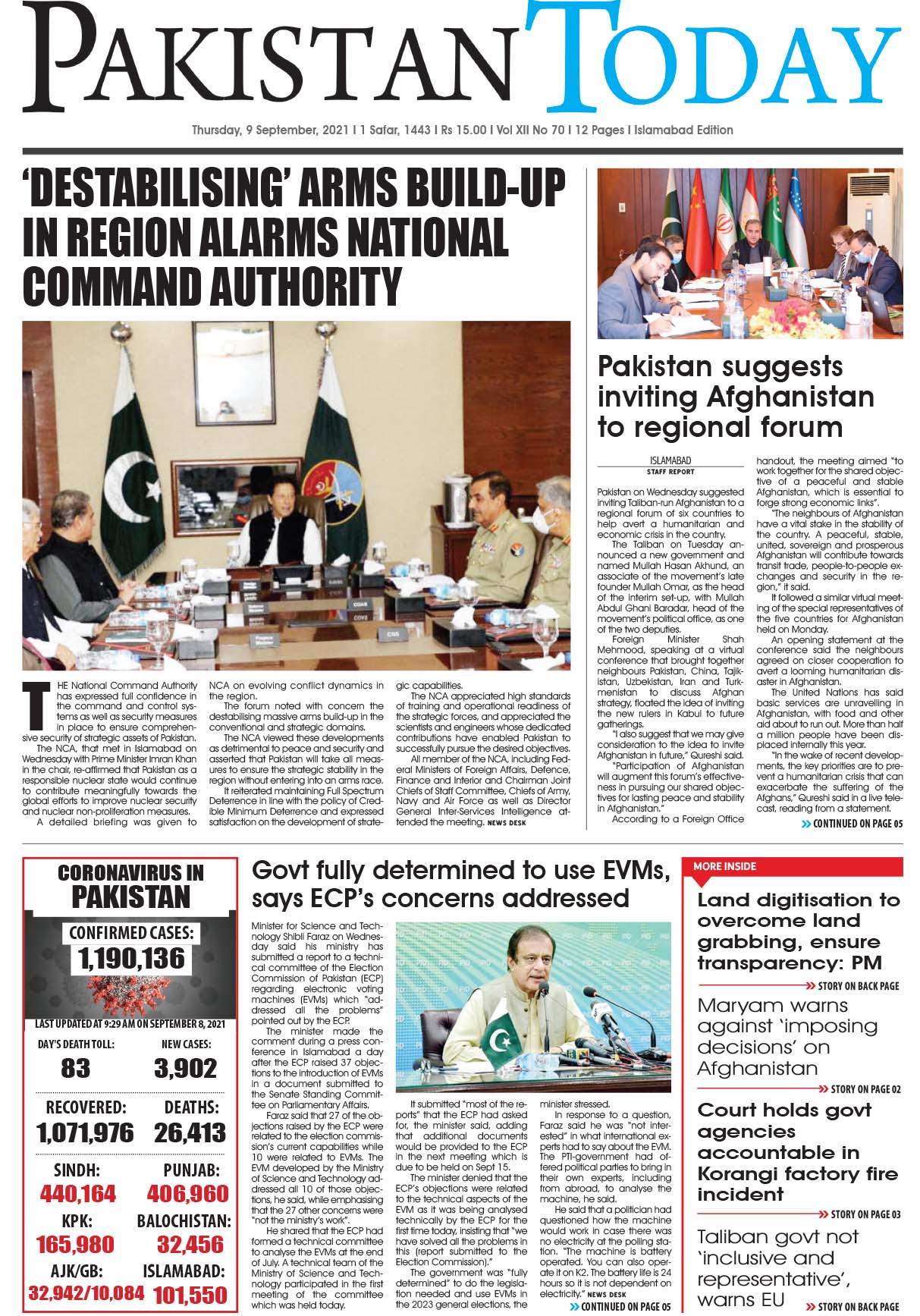 Epaper – September 9 ISB 2021