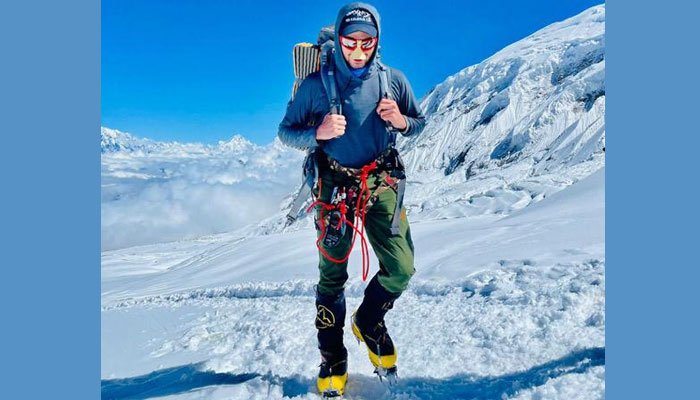 Young Pakistani climber scales world's 8th tallest mountain