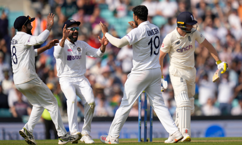 India beat England by 157 runs in fourth Test