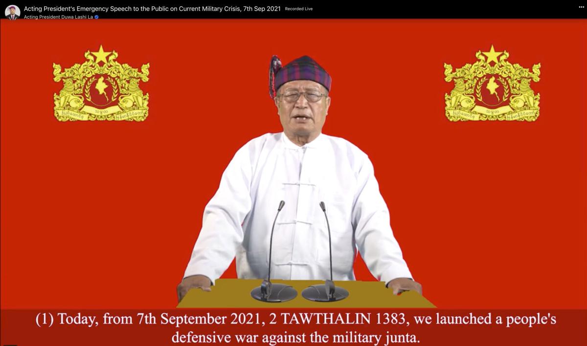 Myanmar shadow government calls for revolt against military rule
