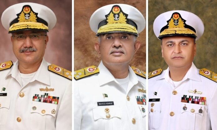 Navy promotes three to vice admiral rank