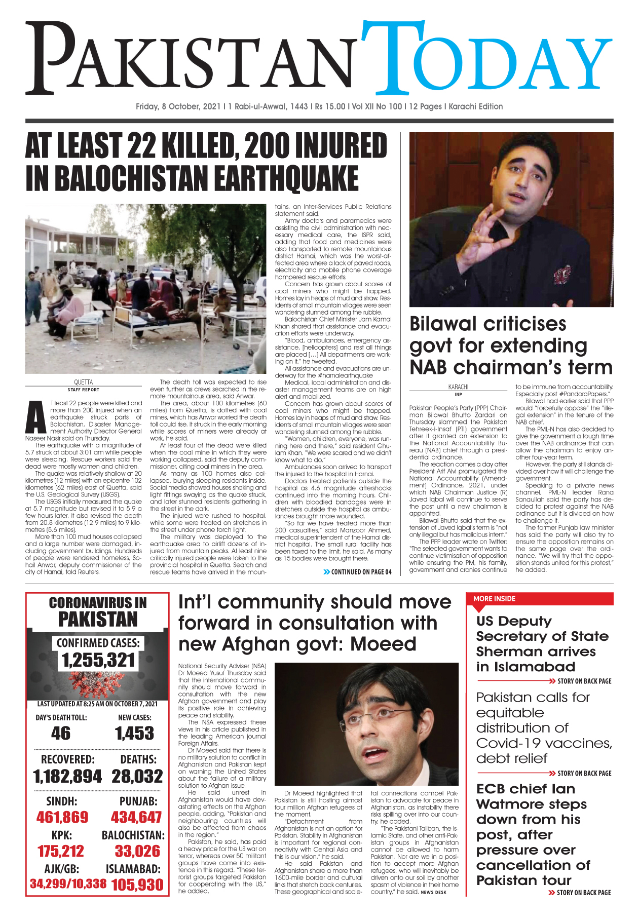 Epaper – October 8 KHI 2021