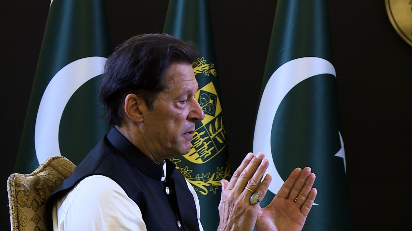 US must engage with Taliban to avert chaos, says PM Imran Khan