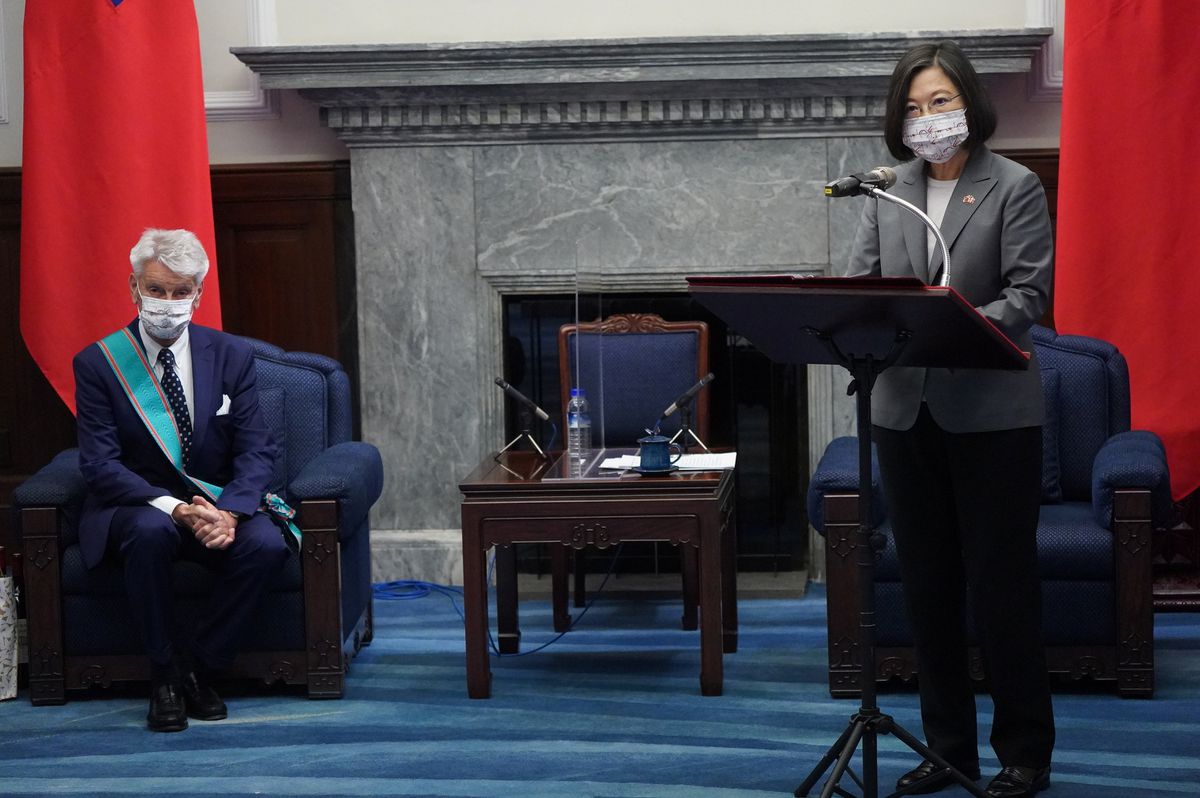 Taiwan won't be forced to bow to China, president says