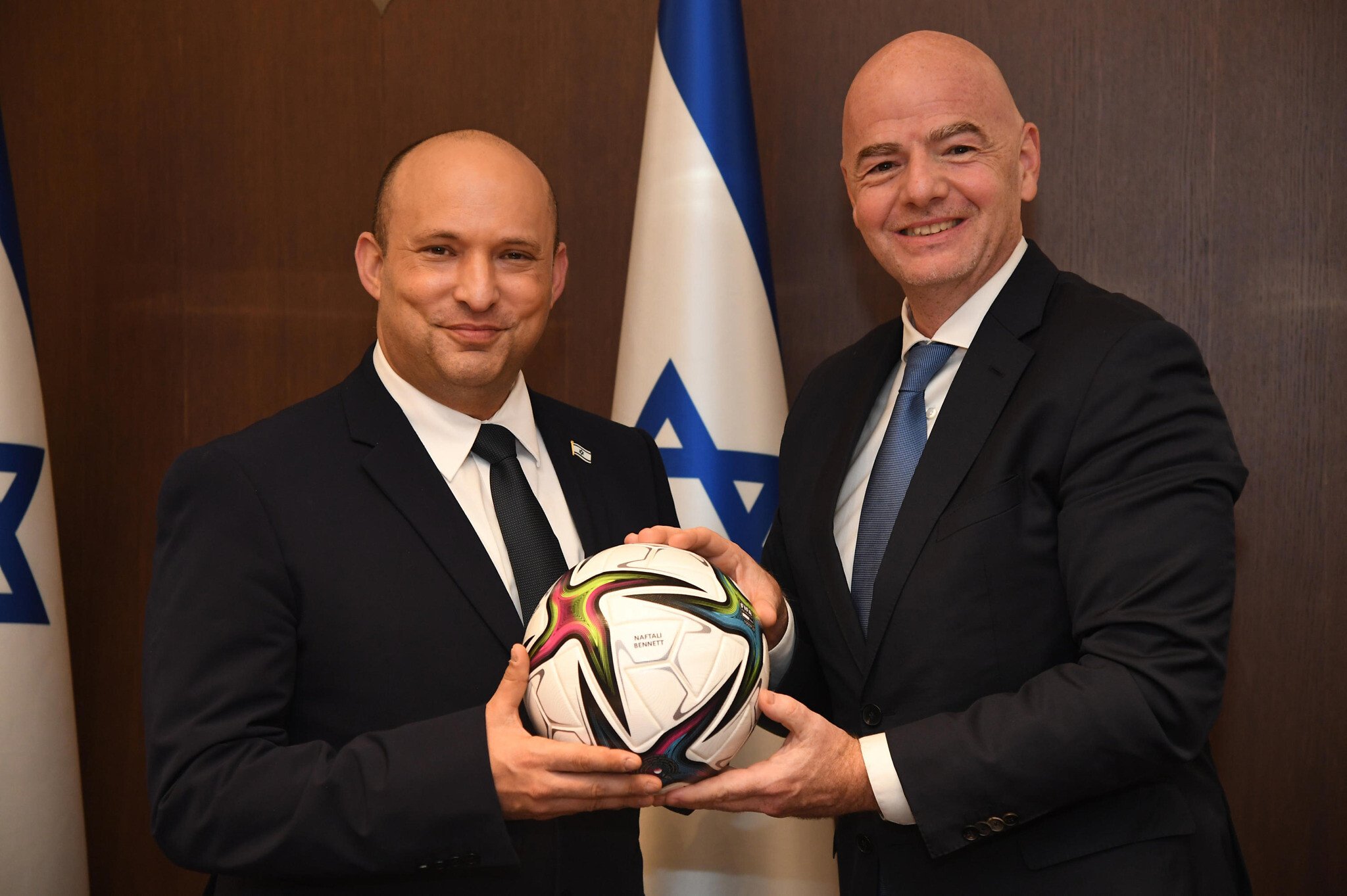 FIFA chief raises prospect of Israeli World Cup bid
