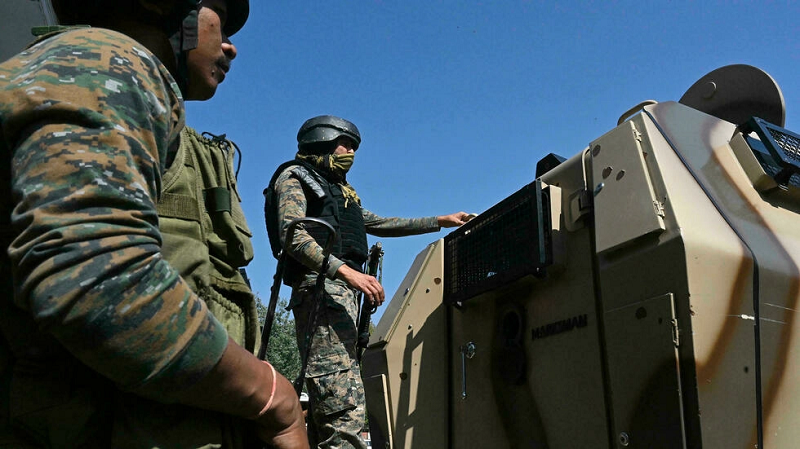 Five Indian soldiers killed in IIOJK shooting
