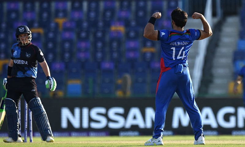 Afghanistan prove too strong for Namibia in one-sided T20 World Cup win