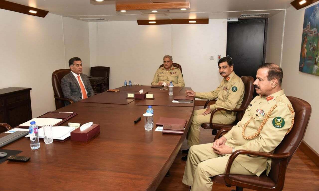 DG-ISI briefs COAS on 'internal security, Afghanistan': ISPR