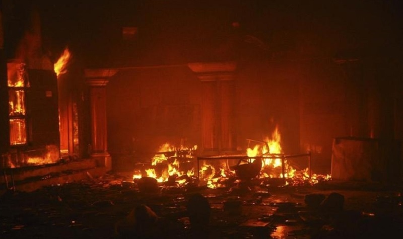 Seven burn to death in arson incident in Muzaffargarh