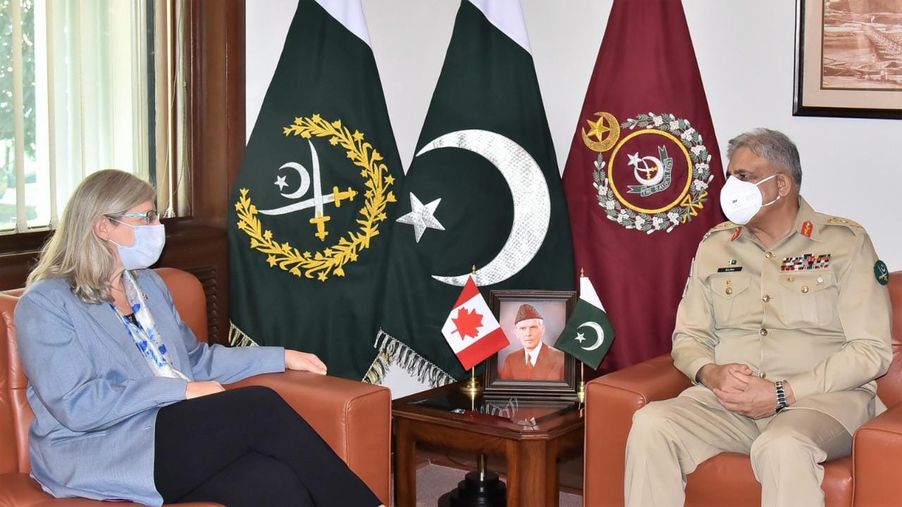 Pakistan desires to maintain bilateral ties with Canada: COAS