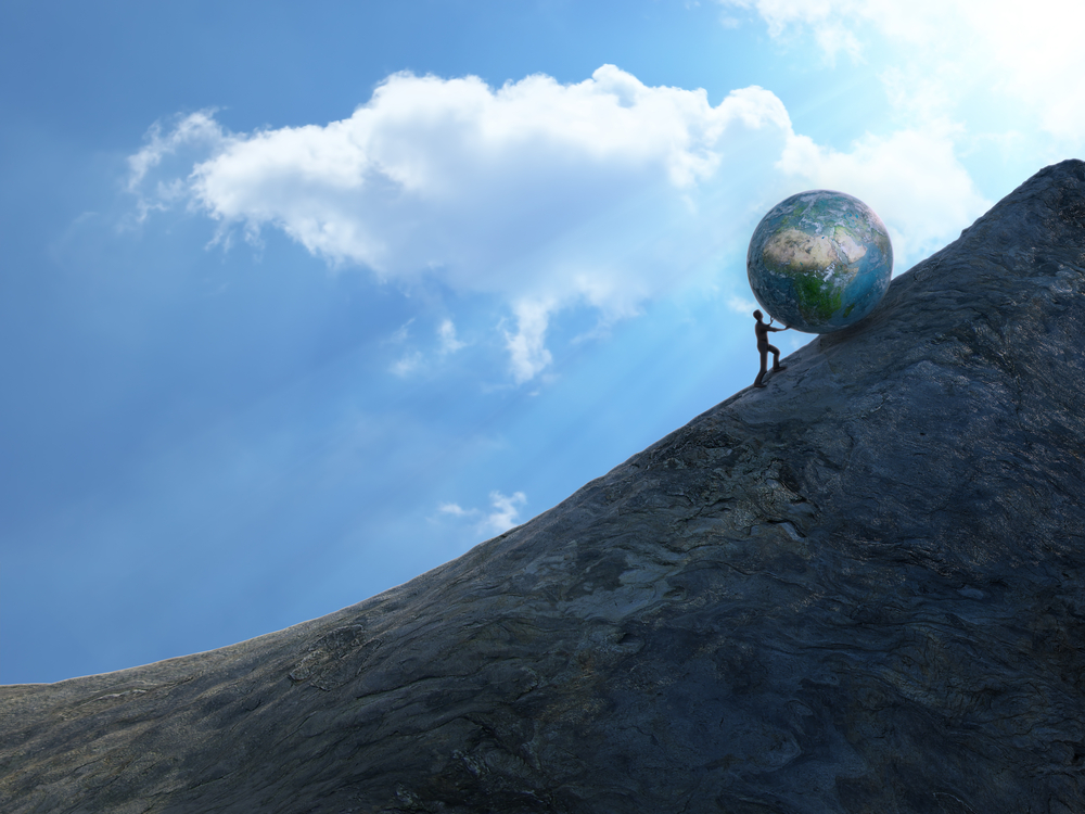 An uphill task