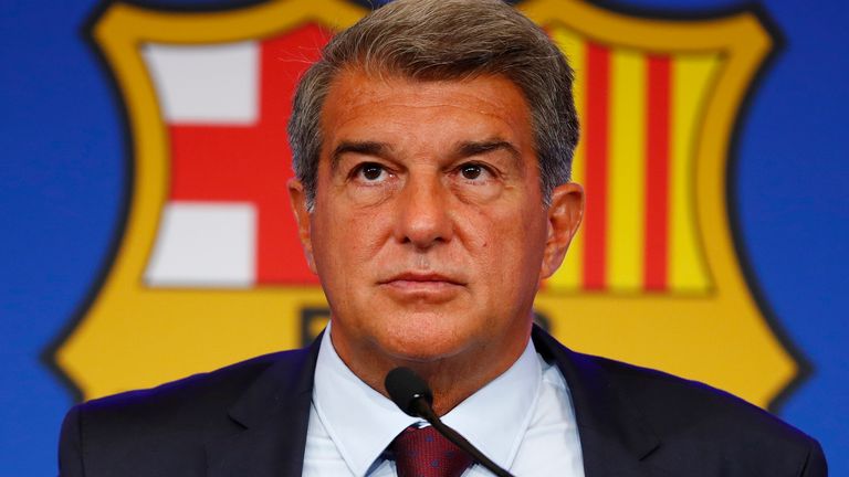 Barca president says club has other options besides Xavi