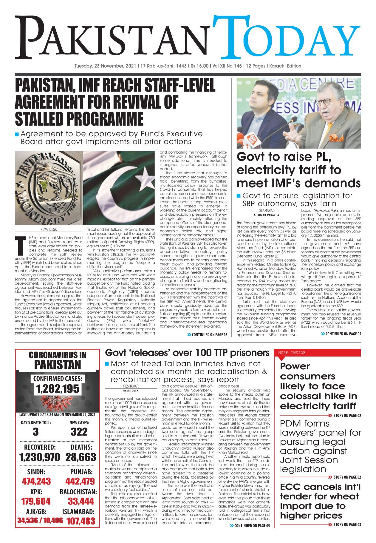 Epaper – November 23 KHI 2021