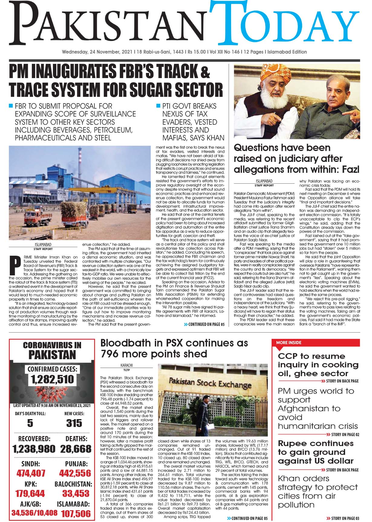 Epaper – November 24 ISB 2021