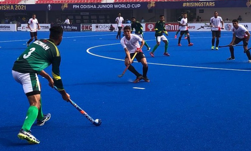 Pakistan outclass Egypt in Hockey Junior World Cup