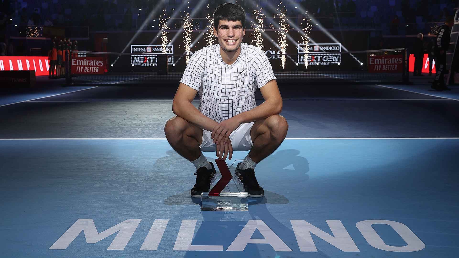 Alcaraz ends year in 'best way possible'