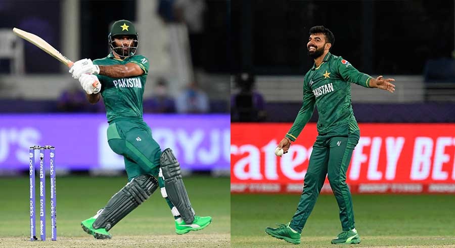 Fakhar, Shadab improve T20 rankings