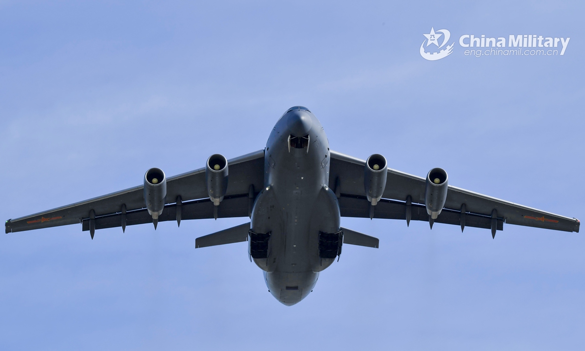 China's Y-20 transport aircraft makes a difference in China-India border tiff