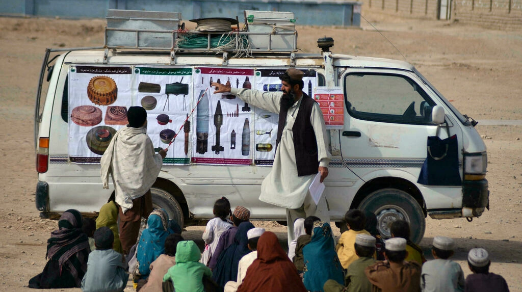 Clearing Afghanistan's landmines one careful step a time