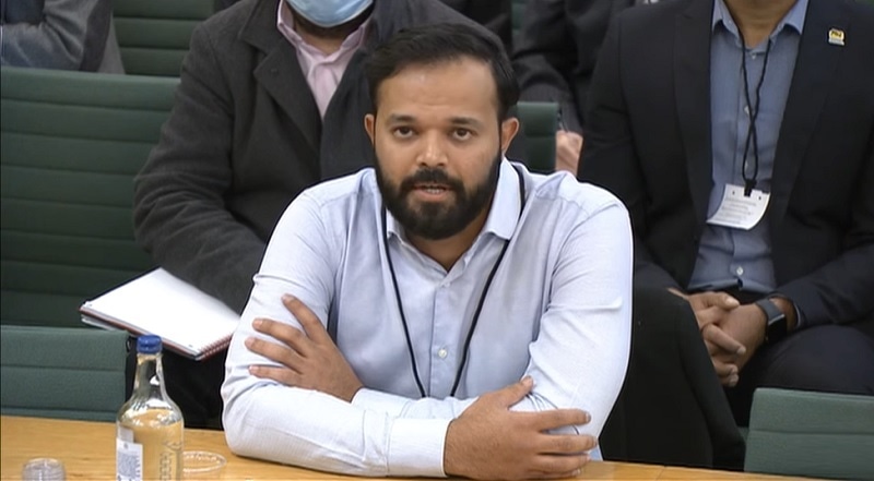 Racism in English cricket is institutional, Pakistan-born cricketer tells British lawmakers