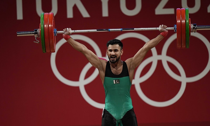 Pakistani weightlifter Talha hopes to win gold medal