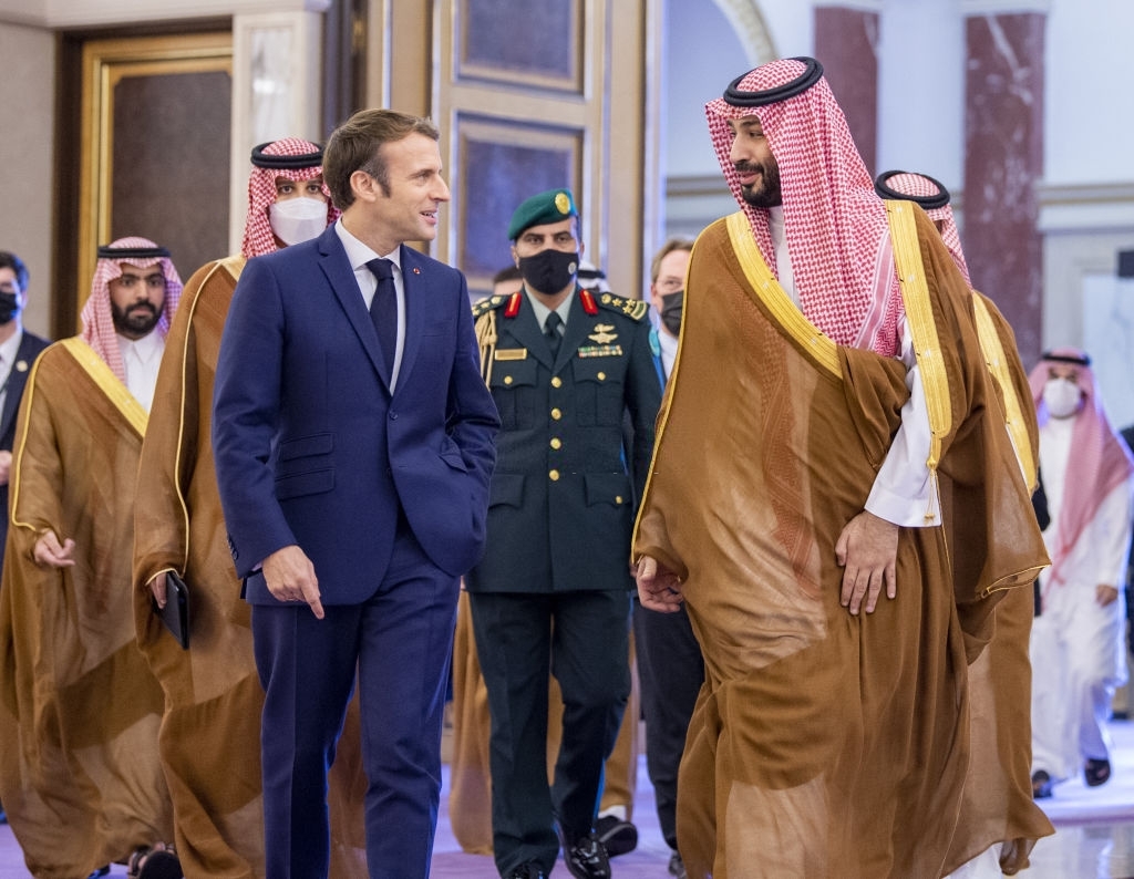 Macron to talk regional 'stability' with Saudi crown prince